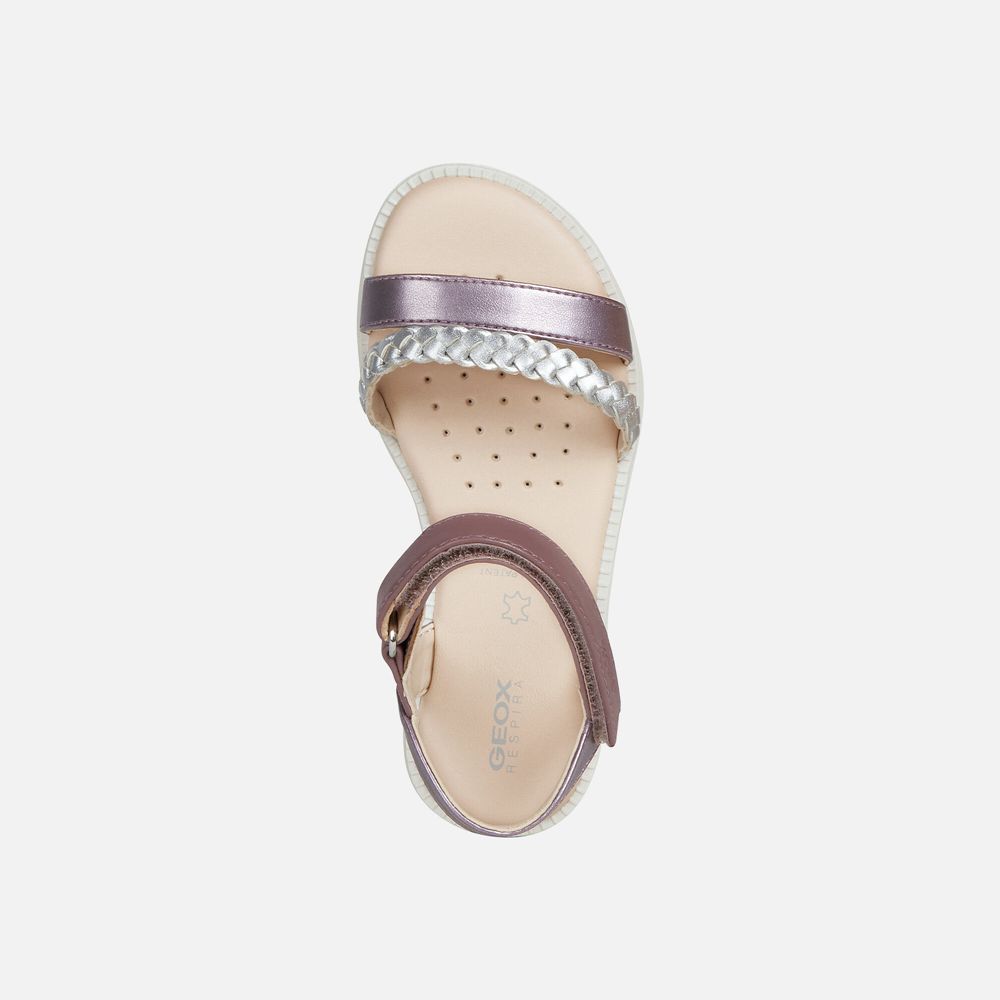 Sandales Geox Karly - Rose - Fille 957084-KSA